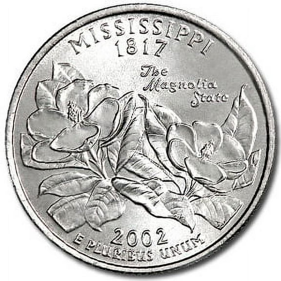 2002-P Mississippi State Quarter BU