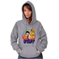 thumbnail image 4 of Betty Boop Air Brushed Hot Stuff Hoodie Sweatshirt Women Brisco Brands S, 4 of 6