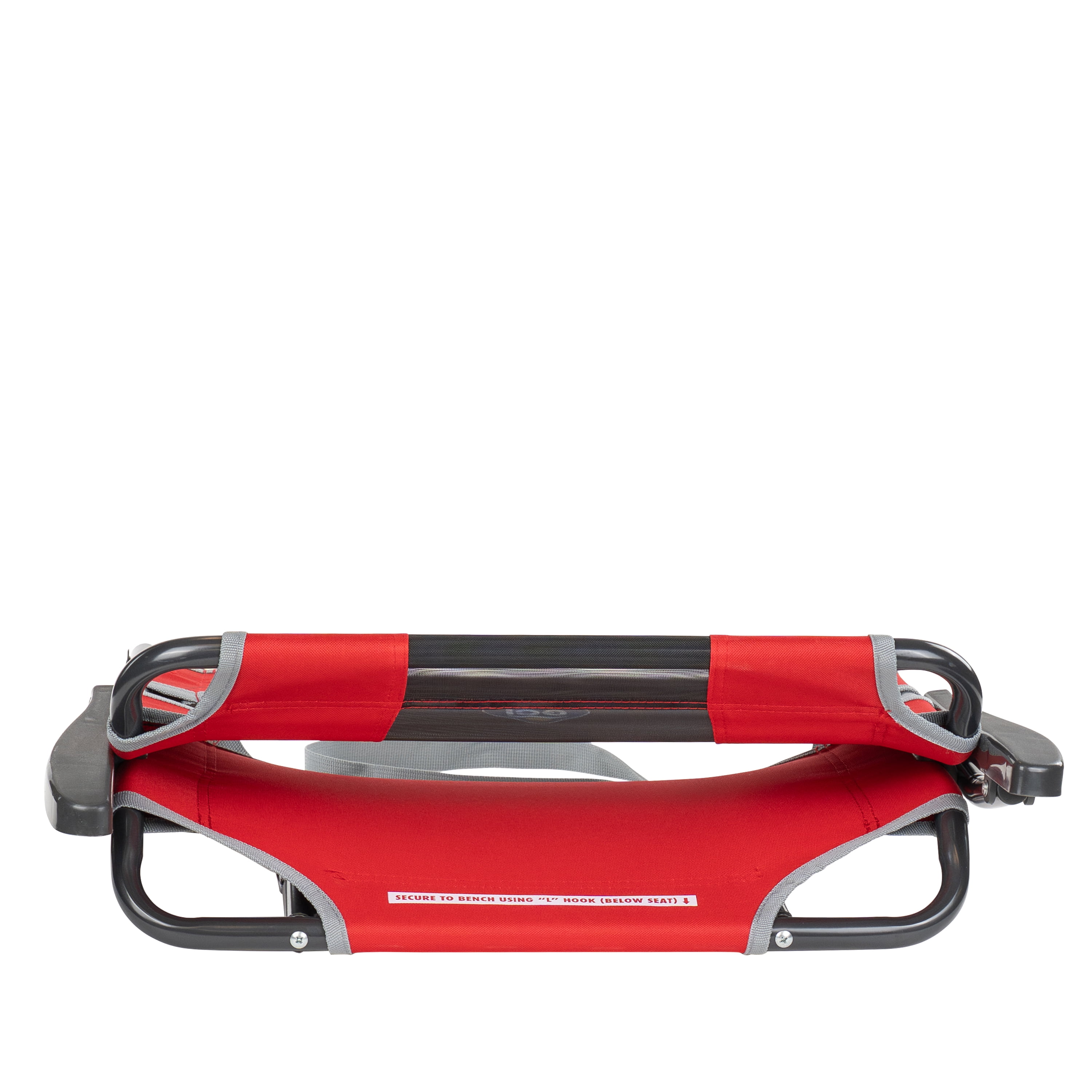 GCI Outdoor Big Comfort Stadium Seat with Armrests Red Bleacher Chair for Back Support