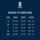 thumbnail image 5 of Polo de golf IZOD Classic Performance azul cobalto M, 5 of 6