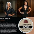 thumbnail image 3 of OKAY Colored Edges Black Edge Control & Temporary Hair Color, Covers Gray Roots & Regrowth, Tames Edges and Flyaways, Black, 0.5 oz / 15 mL, 3 of 6