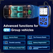 Autophix 5600 VW Audi Skoda OBD2 Scanner ABS SRS EPB Engine Scan Tool with BM310 12V Car Battery Tester Analyzer