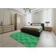 thumbnail image 4 of Ahgly Company Indoor Rectangle Patterned SpringGreen Area Rugs, 6' x 9', 4 of 6
