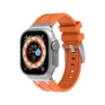 thumbnail image 1 of Correa De Lujo Compatible con Apple Watch Silicon Suave, Todas las Series, 1 of 4