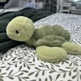 thumbnail image 2 of Realistic Tortoise Plush Toys Sea Turtle Soft Cute Animal Doll Stuffed Keyring Car Bag Children Gift, 2 of 4