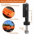 thumbnail image 4 of Kit de Fixation, Ensemble de Fixation Antivol Installation Facile 4 Pcs Rotation 360 Degrés pour Récupération Planche de Traction, 4 of 8