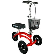 KneeRover Jr - Small Adult and Kids All Terrain Knee Scooter in Red