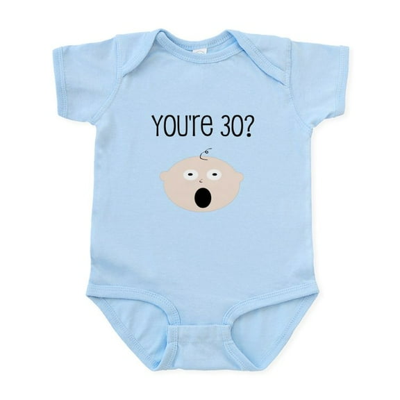 CafePress - 30Th Birthday Surprise Infant Bodysuit - Baby Light Bodysuit, Size Newborn - 24 Months