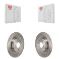 thumbnail image 1 of CMX Rear Disc Brake Rotors Pair for Car 2021-2023 Acura TLX K8-102652, 1 of 8
