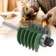 thumbnail image 4 of Vástago De Broca Para Enrutador, Broca Para Enrutador Verde, Resistencia A La Flexión De Acero De Tungsteno, Construcción De Carpintería Industrial Para Carpintería ANGGREK Router Bit 8mm Shank, 4 of 8