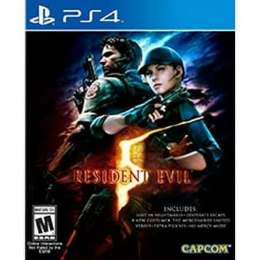 Resident Evil 5, Capcom, PlayStation 4 New Mature Video Games.