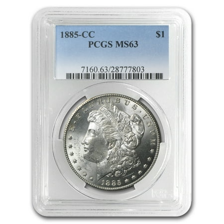 1885-CC Morgan Dollar MS-63 PCGS