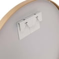 thumbnail image 4 of Flash Furniture Modern Round  Wall Mounted Mirror, Gold, 4 of 12