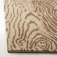 thumbnail image 3 of SAFAVIEH Martha Stewart Layered Faux Bois Woodworks Wool Area Rug, Sequoia, 4' x 6', 3 of 6