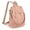 Pink, variant on UTO Women Backpack PU Leather Ladies Fashion Handbags Backpacks Lightweight Travel Shoulder Bag(Brown)