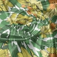 thumbnail image 5 of Ambesonne Summer Orange Window Valance, Narcissus Flowers, 54" X 18", Reseda Green Pale Orange, 5 of 5