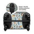 thumbnail image 4 of Lsque Tribal Animals Printed Luggage Cover, Travel Luggage Protector,Scratch and Dirt Resistant, Fits 18-32 Inch Luggage - Small, 4 of 9