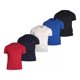 thumbnail image 1 of 5 Playeras Deportivas Gym Hombre Colores Fresca Dry Fit, 1 of 8