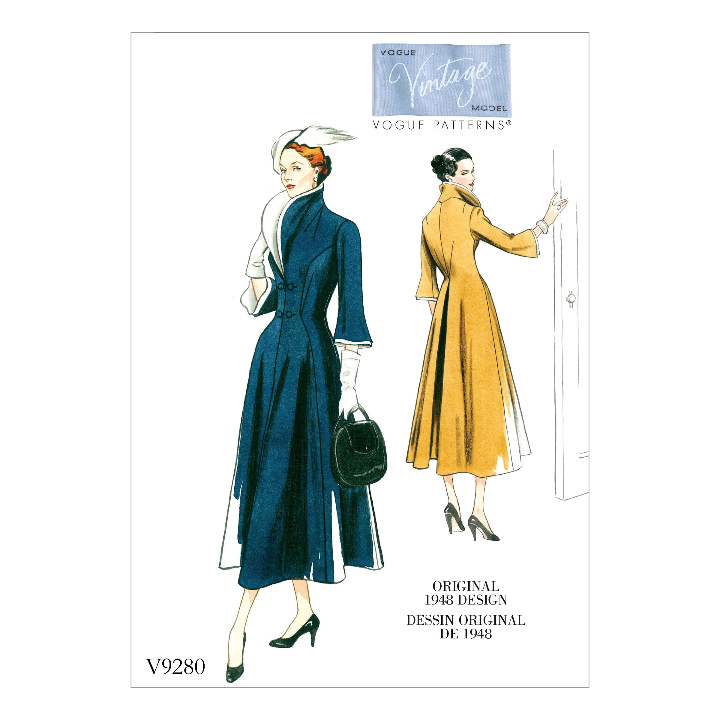 VOGUE Sewing Pattern R10564 Misses' Very Loose Fitting Pullover Top w/ Collar! VOGUE Sewing Pattern R10564 Misses' Very Loose Fitting Pullover Top w/ Collar!