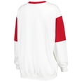 thumbnail image 3 of Women's Gameday Couture White Iowa State Cyclones It's A Vibe Dolman Pullover Sweatshirt, 3 of 3