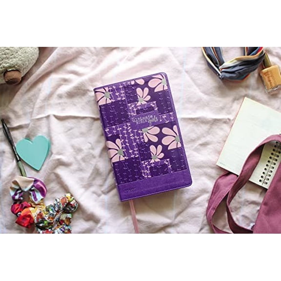 Pre-Owned Niv, Ultimate Bible for Girls, Faithgirlz Edition, Leathersoft, Purple (Imitation Leather) 0310461162 9780310461166