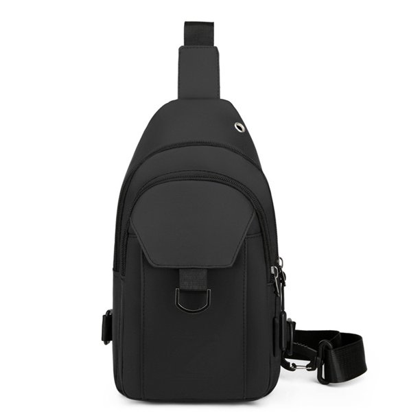 Bolso bandolera para hombre, nuevo bolso impermeable de nailon con un solo hombro para el pecho MFZFUKR BST3034207-2