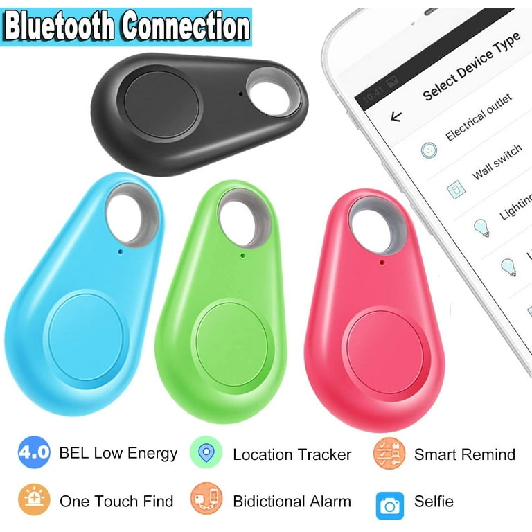 2 Pack Key Finder Smart Tracker Bluetooth Tracker for Dogs Kids