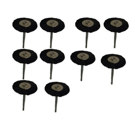 

10 PCS Deburring Tool Wire Wheels Wire Wheel Brush Bench Grinding Buffing Pad for Drill Rotary Wire Brush