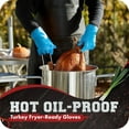 thumbnail image 4 of KITCHEN PERFECTION S Silicone Smoker Oven Gloves -Extreme Heat Resistant BBQ Gloves -Handle Hot Food Right on Your Grill Fryer Pit|Waterproof Oven Mitts |Superior Value Set+3 Bonuses, 4 of 9