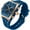 Rose Blue, variant on Watch for Men Fashion Hollow Unique Rectangle Dial Wristwatch Waterproof Sport Digital Analog Dual Time Display Stopwatch Punk Cool Design Silicon Strap Dress Watch