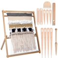 thumbnail image 5 of 12Pcs Tapestry Weaving Stick Kit, 7Pcs Big Eye Weaving Needles Weaving Stick, 2 Weaving ,2 Weaving Comb, 5 of 5