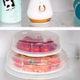 thumbnail image 3 of Food Sealing Lid Microwave Oven Fridge Dish Plate Dustproof Cover Kitchen Tool, 3 of 10