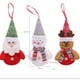 thumbnail image 4 of Christmas Santa Claus Ornaments Tree Diy Plush Hanging Pendants Xmas Elk Bear Snowman Decoration for Festive Holiday Party Decor, 4 of 5