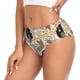 thumbnail image 2 of Fotbe Groovy Disco Calzones Estampados para Mujer – Ropa Interior de Algodón, Cómoda, Suave y Elástica-XX-Large, 2 of 6
