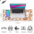 thumbnail image 5 of Big Mouse Pad,Rustic Autumn Farm Pumpkins Harvest Rectangle Non-Slip Rubber Base Mousepad for Laptop Office Mousepad Gaming for Gaming Gifts (31.5x11.8in), 5 of 7