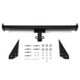 thumbnail image 2 of KOJEM Class 3 Trailer Hitch Fits for 2005-2024 Nissan Frontier, Suzuki Equator, Steel Black Powder Coat 2-Inch Receiver, 2 of 10
