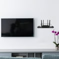 thumbnail image 6 of KALLORY Wall-Mounted Iron Rack Shelf for Router - Simple and Room Organizer, 1 Set, 6 of 7