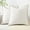 Cream White, variant on decorUhome Chenille Throw Pillow Covers 26x26 Set of 2, Soft Farmhouse Decorative Pillow Covers, Cream White(Pillow Cover Only, No Inserts Included)