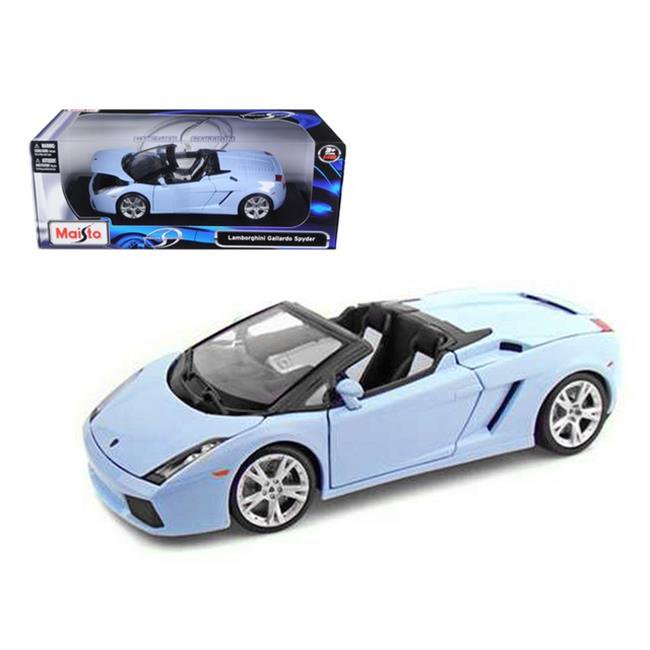 Maisto 31136bl Lamborghini Gallardo Spyder Blue 1-18 Diecast