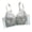 🔥 Blue, variant on Adjustable Strap Lace Bras Sports Bras for Women Large Bust Wireless Push up Bras for Women Wire Free Bra for Women Lace-Trim Wireless Bra With Adjustable Straps Breathable Seamless Soft Stretch