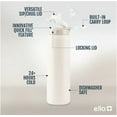 thumbnail image 6 of Ello Pop & Fill 22oz. 2-Pack Stainless Steel Water Bottle with Leak Proof Locking Lid ,Dunes/Charcoal Color, 6 of 6