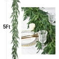 thumbnail image 5 of Norfolk Pine Garland Christmas Decoration - 5/6/9ft Realistic Norfolk Pine Leaves, Artificial Pine Greenery Garlands for Holiday Mantle Fireplace Stairs Railing Table Home Decor, 5 of 7