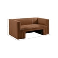 thumbnail image 3 of Meridian Furniture Henson Saddle Velvet Loveseat, 3 of 18