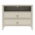 thumbnail image 3 of Her Majesty 2 Drawer Nightstand, Soft White, 3 of 14