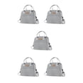 thumbnail image 3 of ZheElen Pack Lunch With Confidence Insulated Bento Bag Designed For Large Capacity With Strap+Grey 5Set, 3 of 6