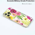 thumbnail image 5 of Summer Flower Case for iPhone 13 Pro Max,Aesthetic Colourful Floral Pattern Soft TPU Full Cover Case, 5 of 5