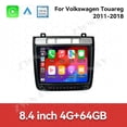 thumbnail image 3 of ZWNAV 8.4 inch Car Radio Android 14 For Volkswagen Touareg 2011-2018 Navigation Audio DSP Stereo GPS Bluetooth Wireless Carplay 2 DIN WIFI, 3 of 13