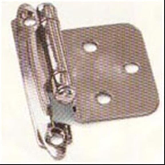 28726 Chrome Flush Mount Hinge- Pack of 25