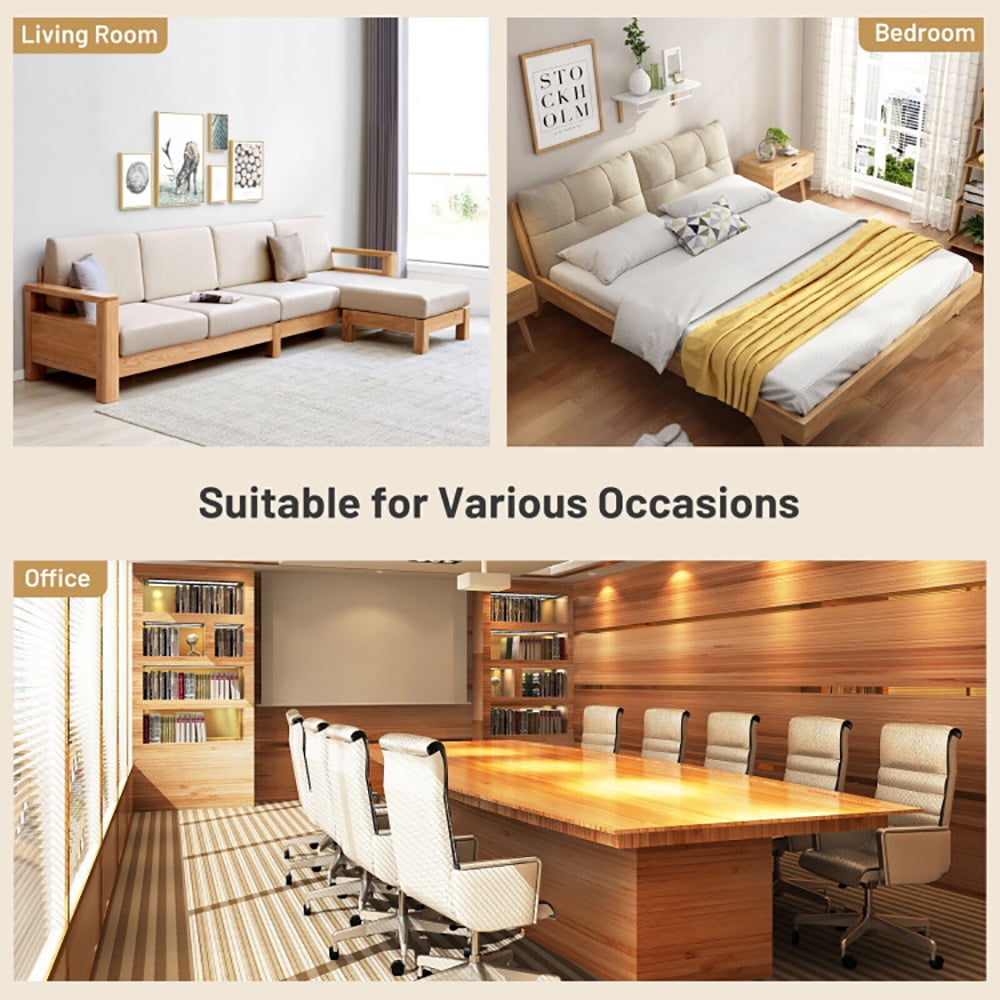 Finihen Round End Side Table, Multifunctional Round Side End Table with Bamboo Legs and X-Shaped Base, for Living Room, Bedroom, White Finihen Round End Side Table, Multifunctional Round Side End Table with Bamboo Legs and X-Shaped Base, for Living Room, Bedroom, White