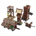 thumbnail image 5 of Medieval Military Building Block Toy Artillery Carriage Gun Siege Vehicle Transport Wolves Horse Arrow Tower Sentry Chariot K022, 5 of 10